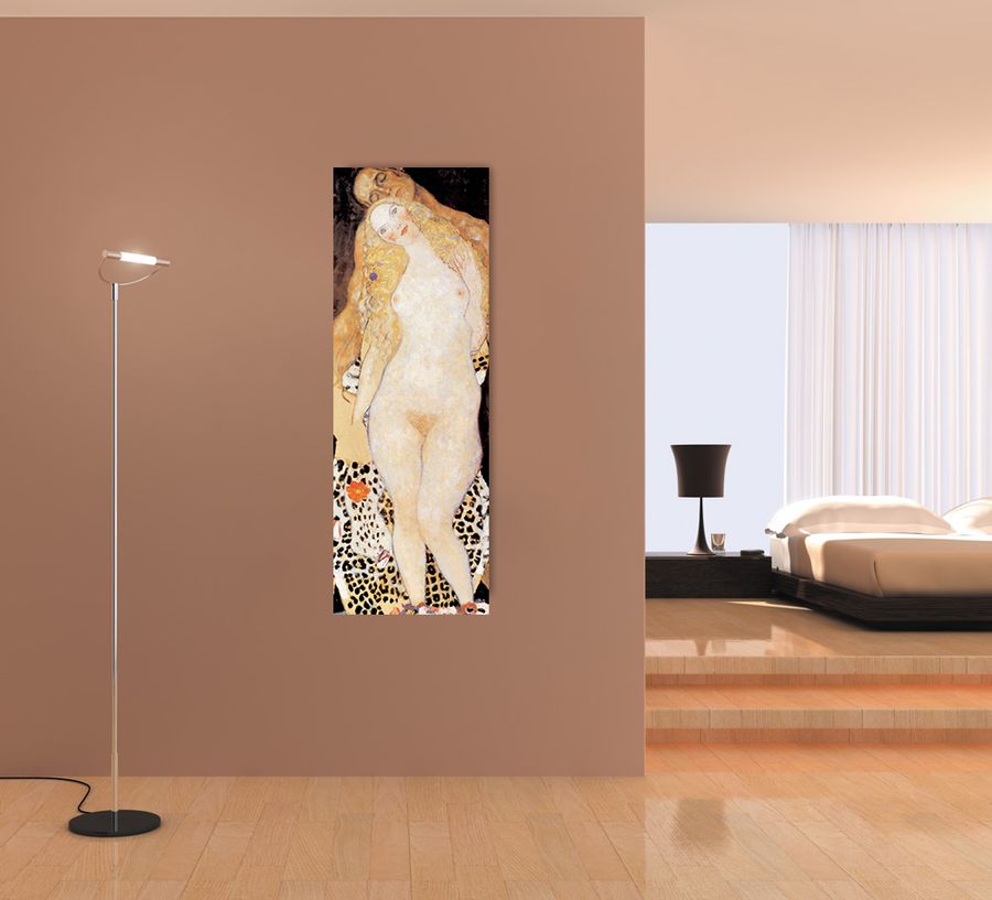 Artopweb Klimt - Adam And Eva Decorative MDF Panel (49x140cm)