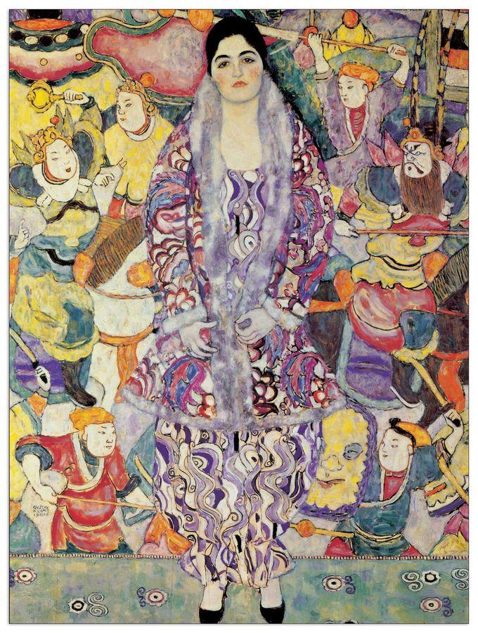 artopweb Klimt - Bildinis Friederike Maria Decorative MDF Panel (105x140cm)