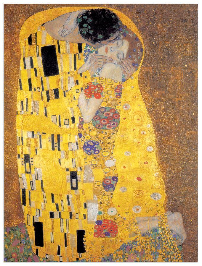 artopweb Klimt - Der Kuss Decorative MDF Panel (60x80cm)