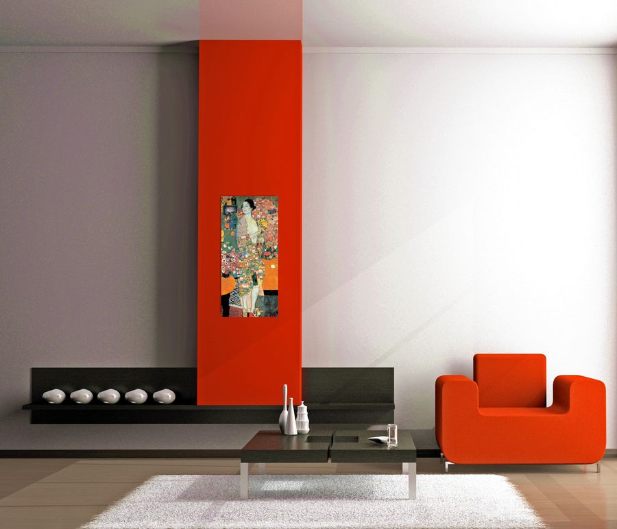 Artopweb Klimt - Die Taenzerin Decorative MDF Panel (47x100cm)