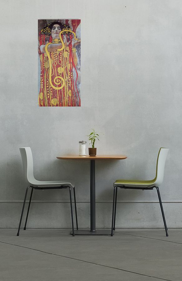 Artopweb Klimt - Hygieia Decorative MDF Panel (50x100cm)