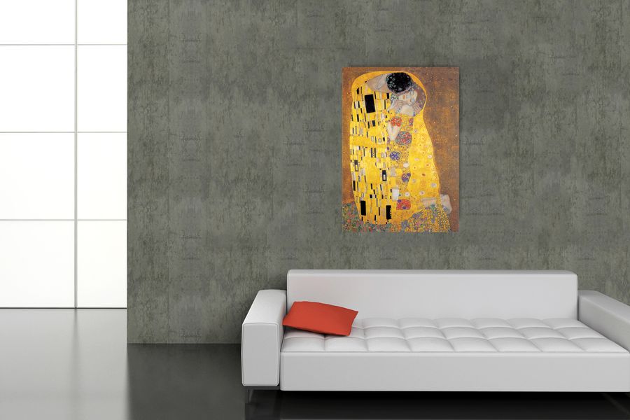 Artopweb Klimt - Il Bacio Decorative MDF Panel (96x136cm)