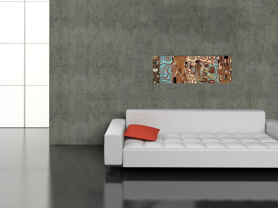 Artopweb Klimt - Klimt I 150° Anniversary (Fulfillment) Decorative MDF Panel (138x48cm)