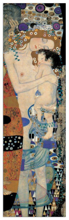 artopweb Klimt - Mother And Child Decorative MDF Panel (30x100cm)
