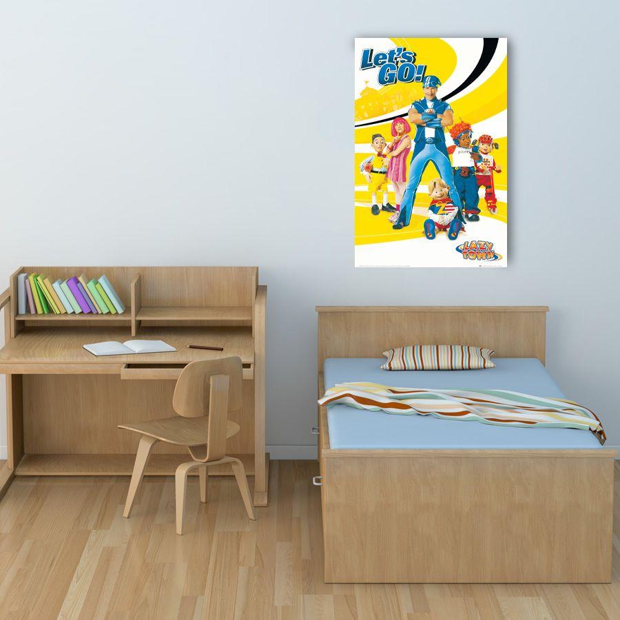 Artopweb Lazy Town - Lazy Town Decorative MDF Panel (60x90cm)
