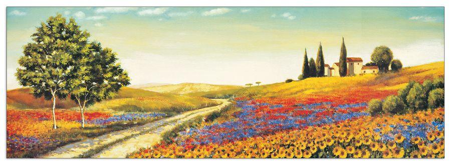 artopweb Leblanc - Morning In The Valley Decorative MDF Panel (136x48cm)