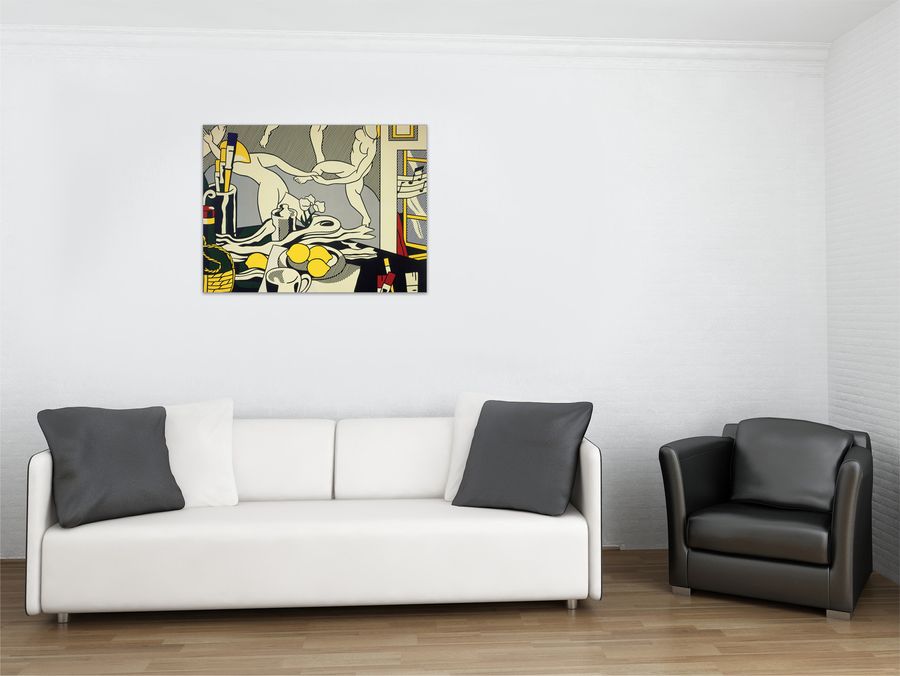 Artopweb Lichtenstein - Artist's Studio The Dance Decorative MDF Panel (80x60cm)