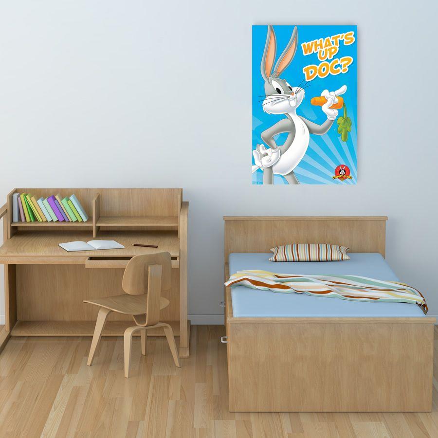 Artopweb Looney Tunes - Bugs Bunny Decorative MDF Panel (60x90cm)