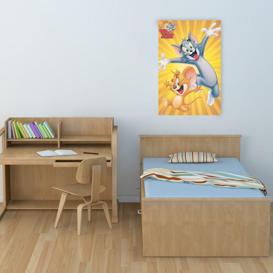 Artopweb Looney Tunes - Tom And Jerry Decorative MDF Panel (60x90cm)