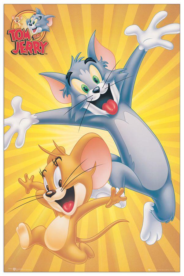 artopweb Looney Tunes - Tom And Jerry Decorative MDF Panel (60x90cm)