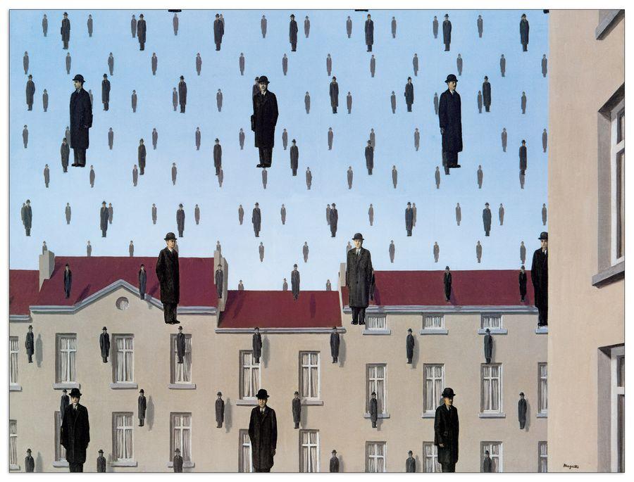 artopweb Magritte - Golconde Decorative MDF Panel (80x60cm)