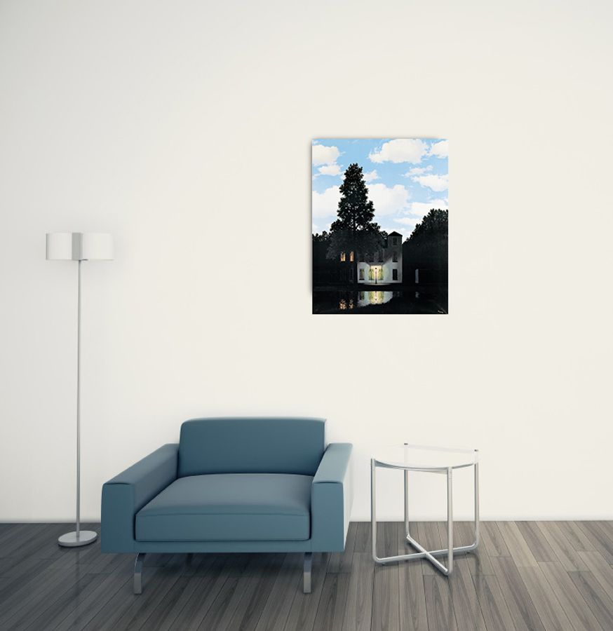 Artopweb Magritte - L'Empire Des Lumières Decorative MDF Panel (64x83cm)
