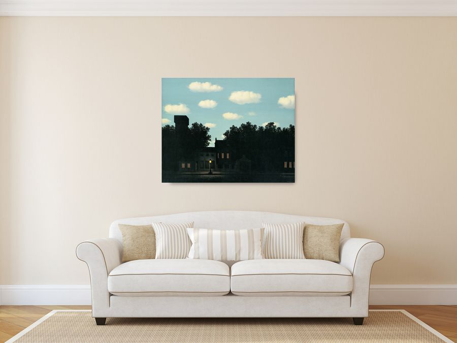 Artopweb Magritte - L'impero Delle Luci Decorative MDF Panel (76x60cm)