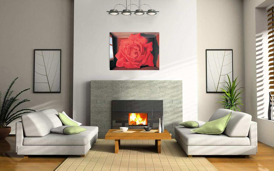 Artopweb Magritte - Le Tombeau Des Lutteurs Decorative MDF Panel (82x64cm)