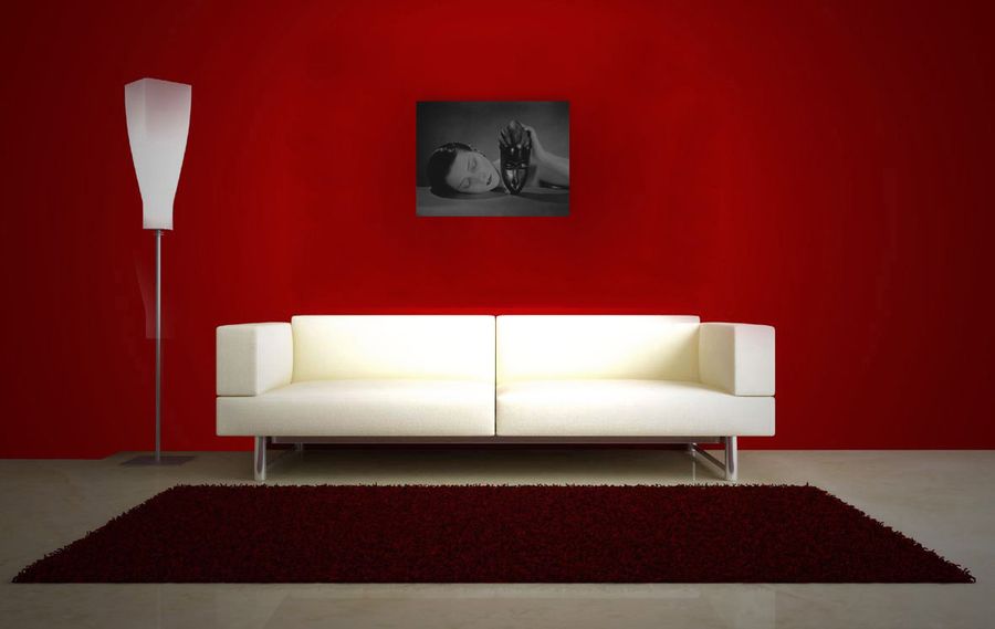 Artopweb Man Ray - Noir Et Blanche Decorative MDF Panel (60x45cm)