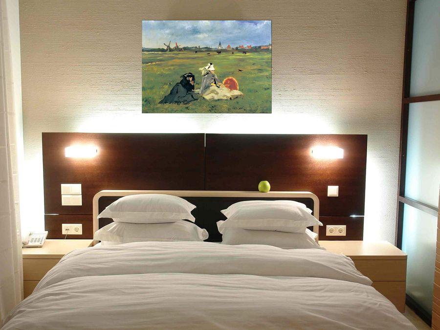 Artopweb Manet - Les Hirondelles Decorative MDF Panel (100x72cm)