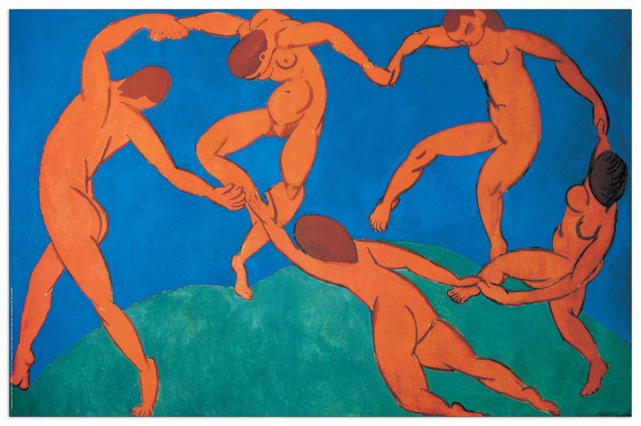 artopweb Matisse - La Danza Decorative MDF Panel (130x85cm)