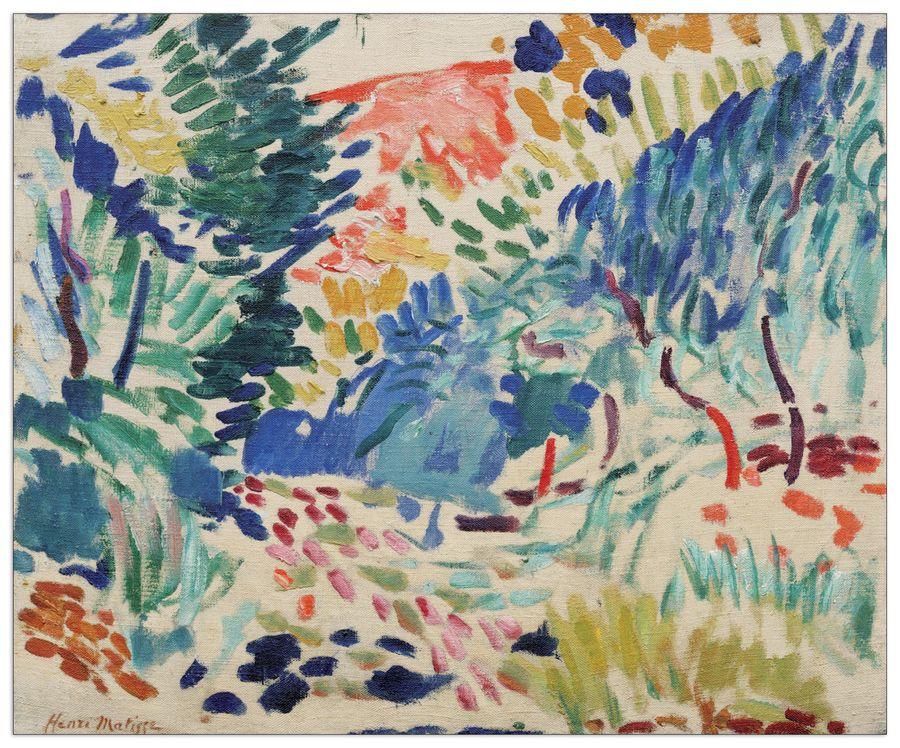 artopweb Matisse - Landscape At Collioure Decorative MDF Panel (80x66cm)