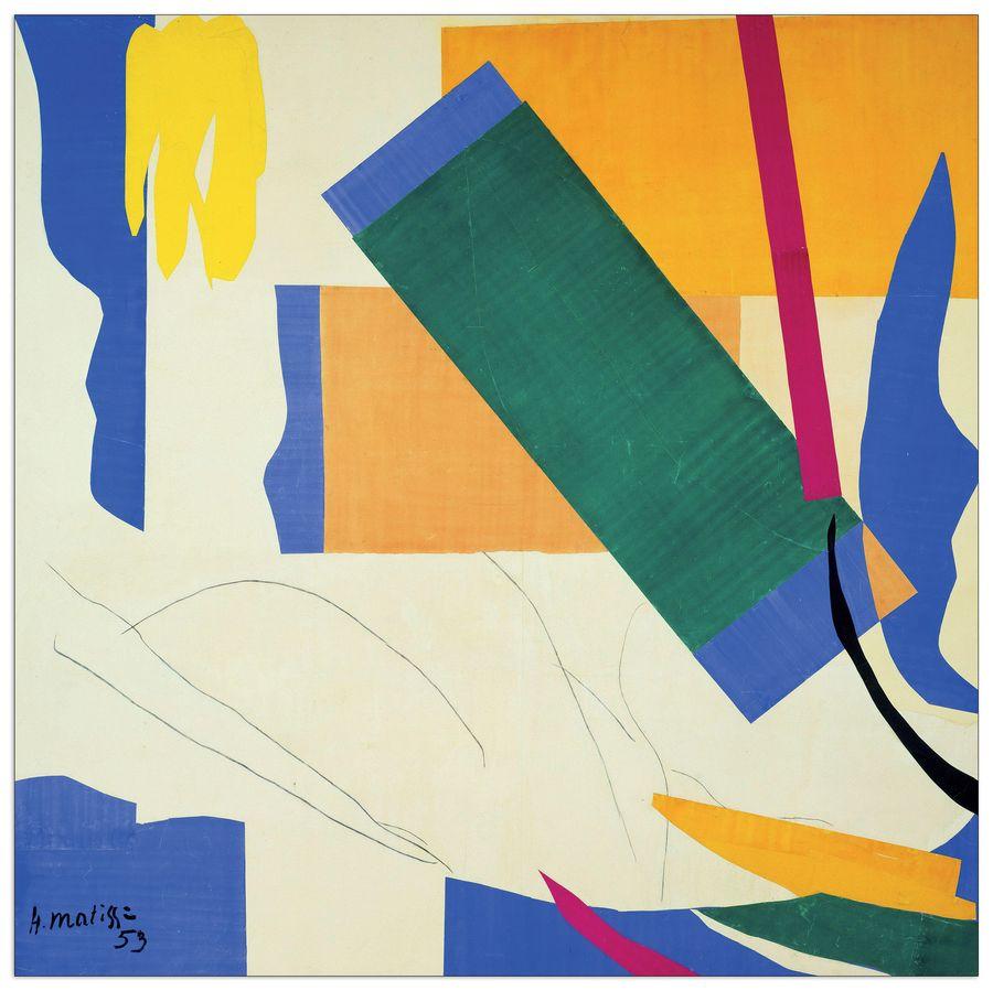 artopweb Matisse - Memory Of Oceania Decorative MDF Panel (50x50cm)