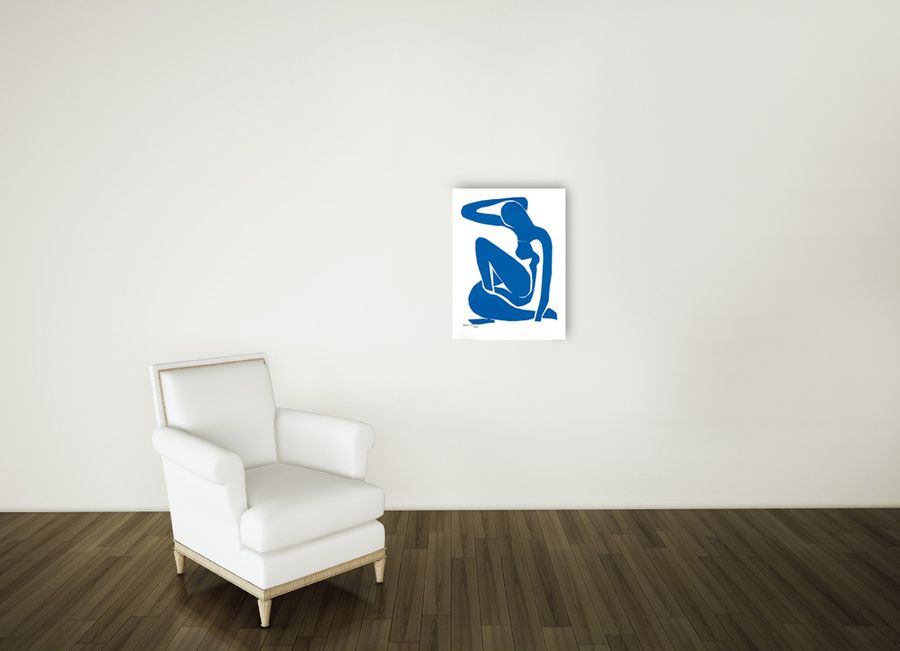 Artopweb Matisse - Nu Blue I 1952 Decorative MDF Panel (60x80cm)