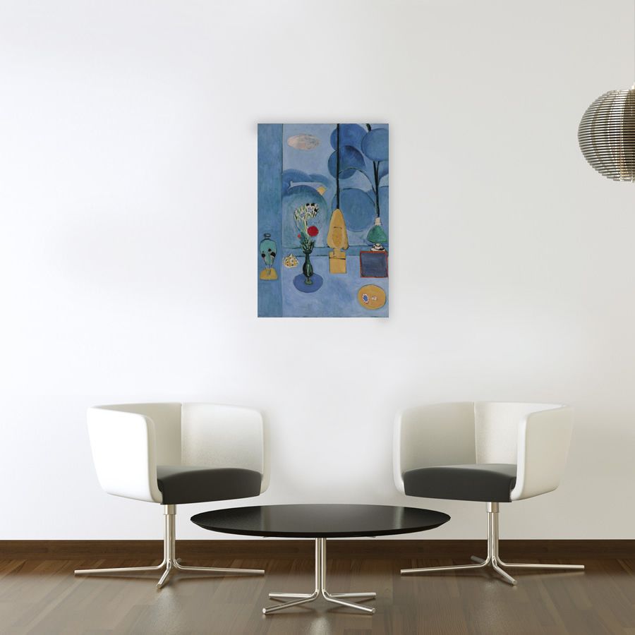 Artopweb Matisse - The Blue Window Decorative MDF Panel (60x88cm)