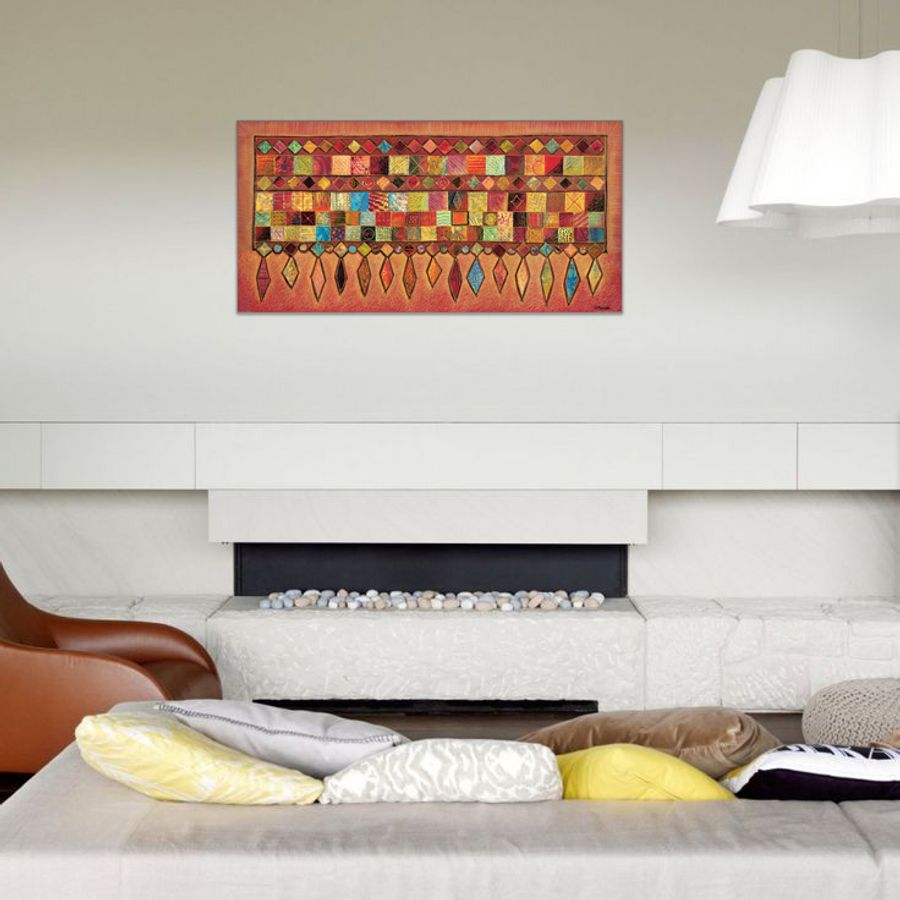 Artopweb Maugeri - Tapisserie II Decorative MDF Panel (100x50cm)