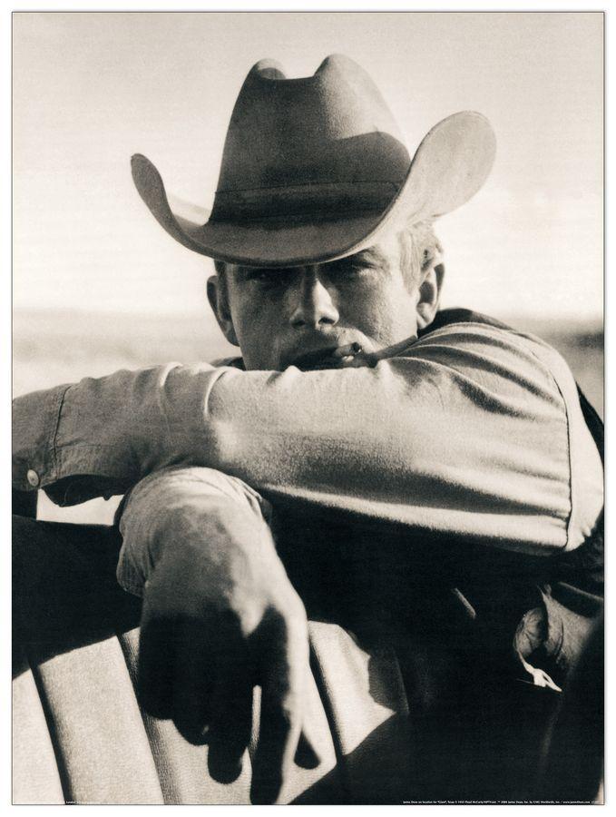 artopweb Mccarty - James Dean On Location For Giant Texas Decorative MDF Panel (60x80cm)