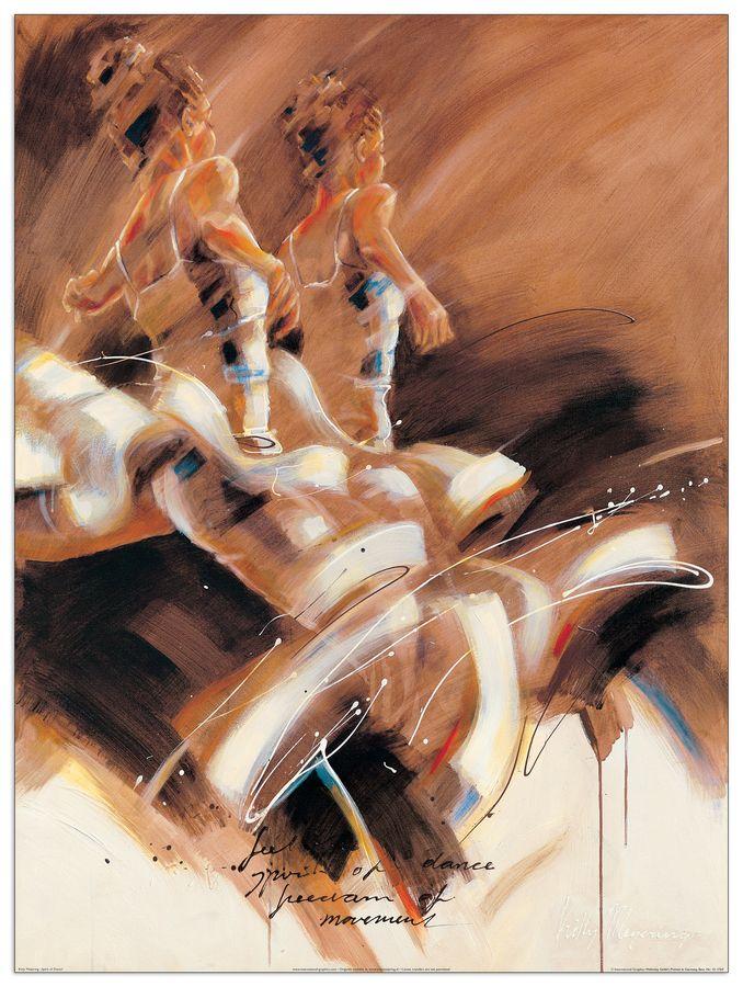 artopweb Meijering - Spirit Of Dance Decorative MDF Panel (60x80cm)