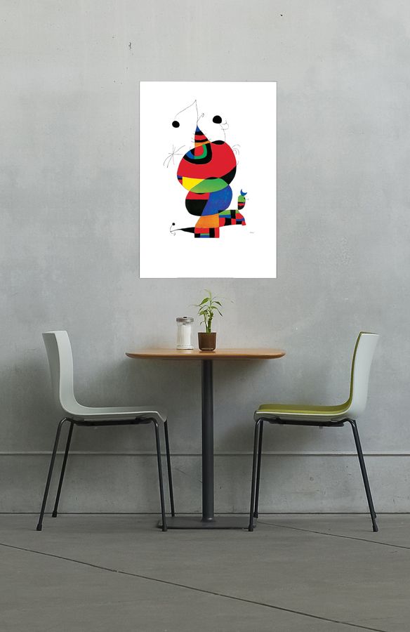 Artopweb MirÒ - Hommage An Picasso Decorative MDF Panel (70x100cm)
