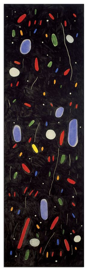 artopweb MirÒ - The Song Of The Vowels Decorative MDF Panel (30x98cm)