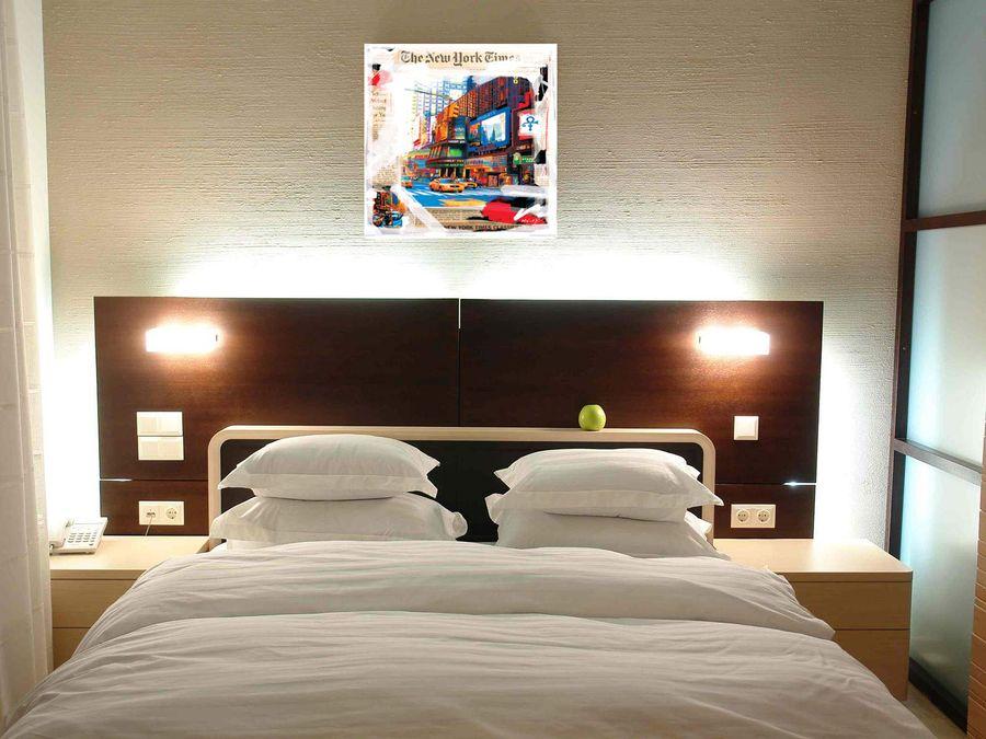 Artopweb Mn.ff - Balade A New York Decorative MDF Panel (70x70cm)