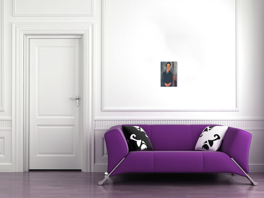 Artopweb Modigliani - Ritratto Di Chaim Soutine Decorative MDF Panel (26x40cm)