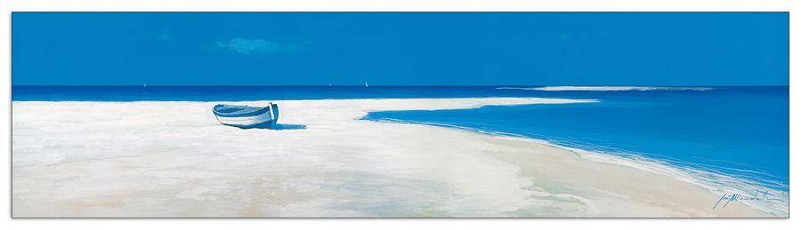 artopweb Mondelli - Sulla Spiaggia Decorative MDF Panel (138x46cm)