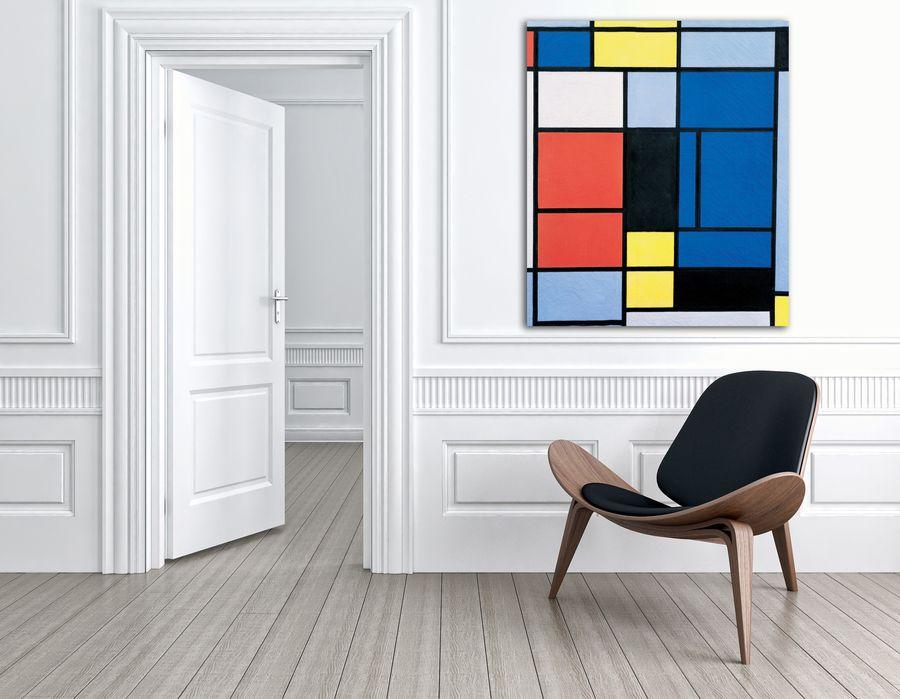 Artopweb Mondrian - Tableau N 1 Decorative MDF Panel (100x120cm)