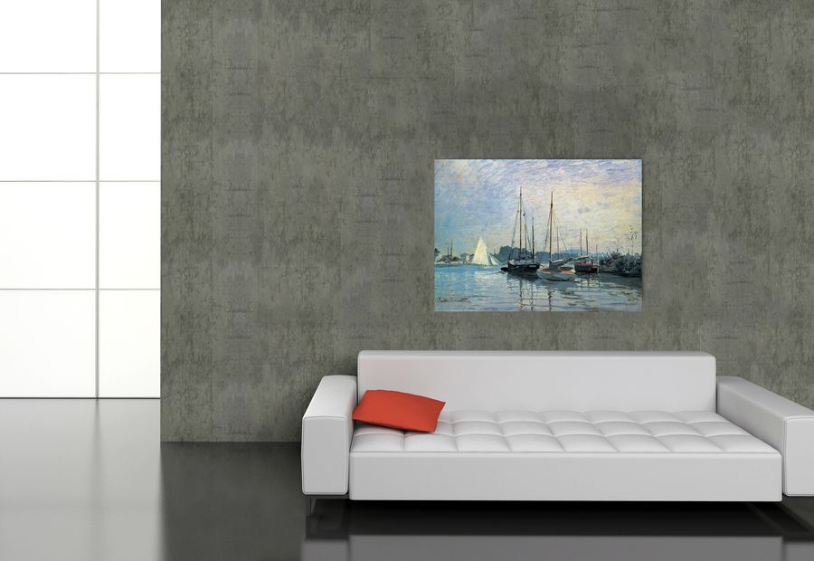 Artopweb Monet - Bateaux De Paisance Decorative MDF Panel (140x103cm)