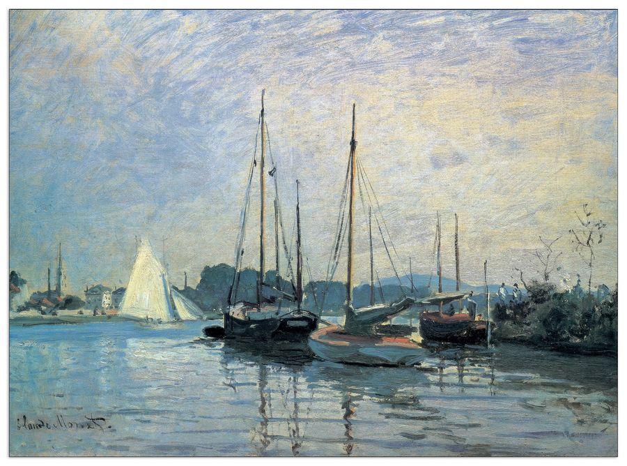 artopweb Monet - Bateaux De Paisance Decorative MDF Panel (140x103cm) artopweb Monet - Bateaux De Paisance Decorative MDF Panel (140x103cm)