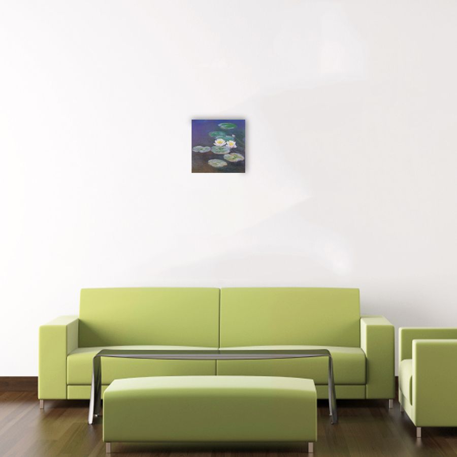 Artopweb Monet - Ninfee Detail Decorative MDF Panel (30x30cm)
