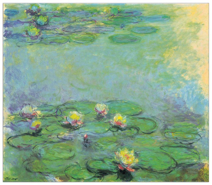 artopweb Monet - Nympheas Decorative MDF Panel (100x87cm)