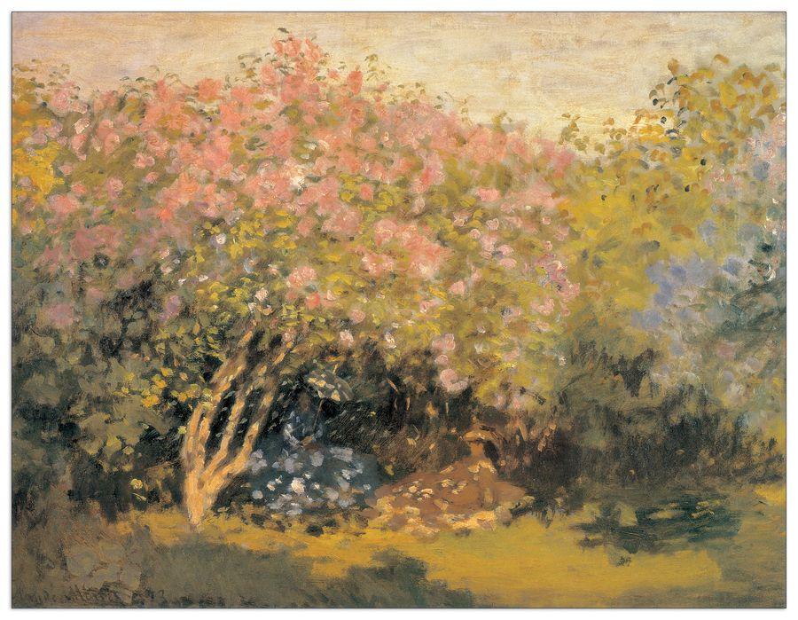 artopweb Monet - Resting Under The Lilacs Decorative MDF Panel (140x108cm)