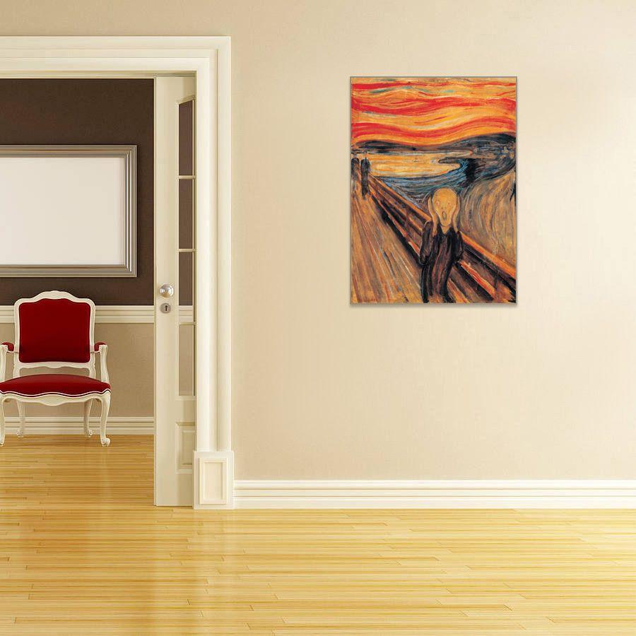 Artopweb Munch - The Scream Decorative MDF Panel (60x80cm)