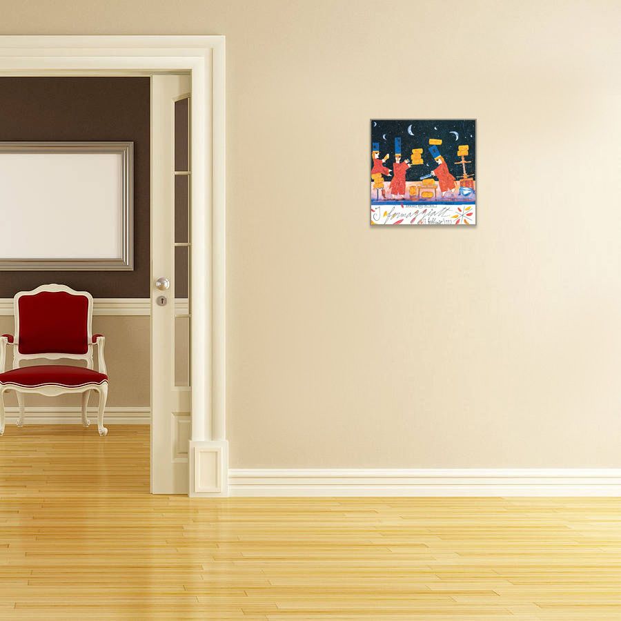 Artopweb Musante - I Formagiatt Decorative MDF Panel (34x34cm)