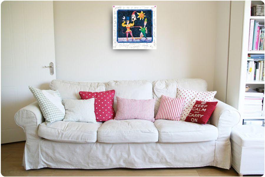 Artopweb Musante - Il Maestro Depero Dipinge Decorative MDF Panel (70x70cm)