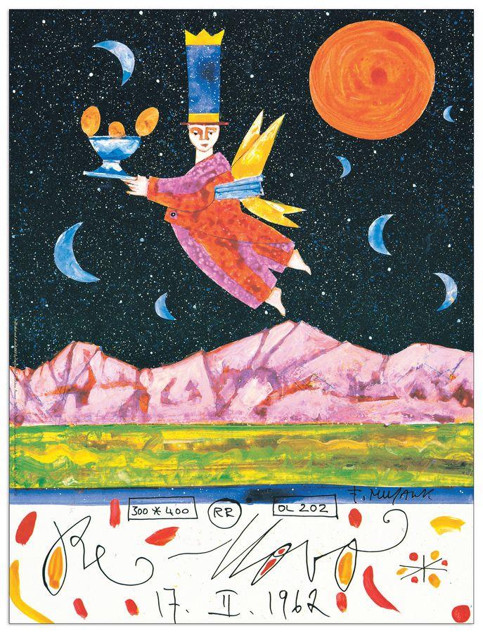 artopweb Musante - Re Uovo Decorative MDF Panel (34x45cm)