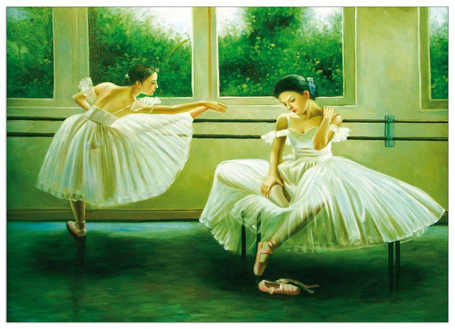 artopweb Nakano - Leçon de danse Decorative MDF Panel (130x92cm)