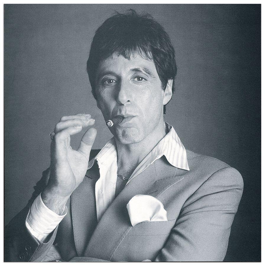 artopweb Null - Al Pacino Decorative MDF Panel (27x27cm)