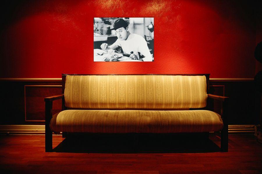 Artopweb Null - Alberto Sordi Spaghetti Decorative MDF Panel (80x60cm)