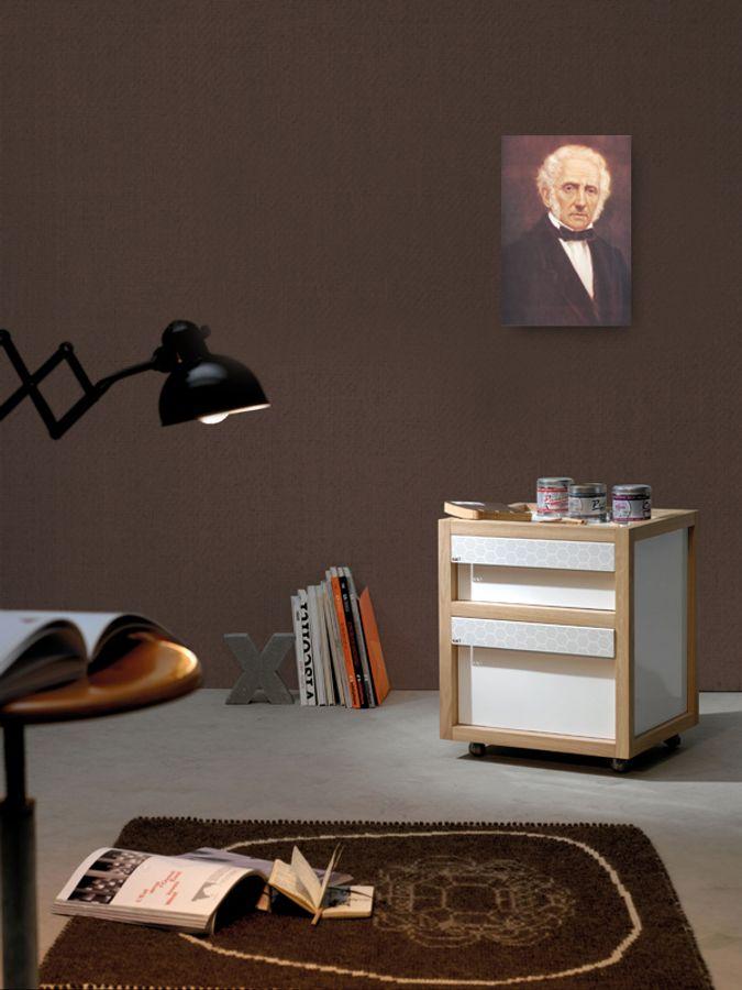 Artopweb Null - Alessandro Manzoni Decorative MDF Panel (23x34cm)