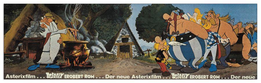 artopweb Null - Asterix - Film Decorative MDF Panel (100x30cm)