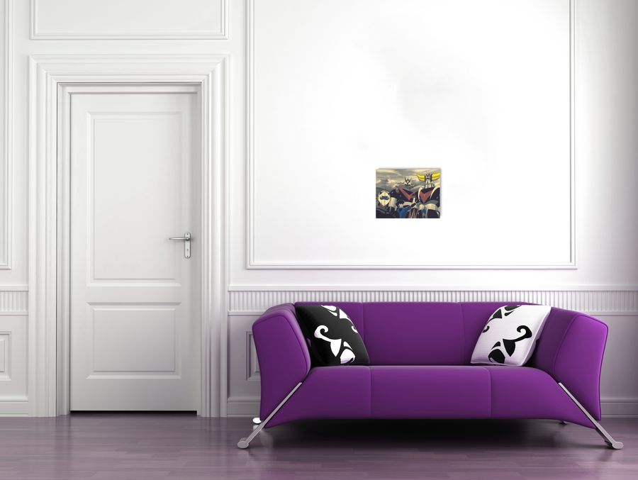 Artopweb Null - Atlas Robot Decorative MDF Panel (41x31cm)