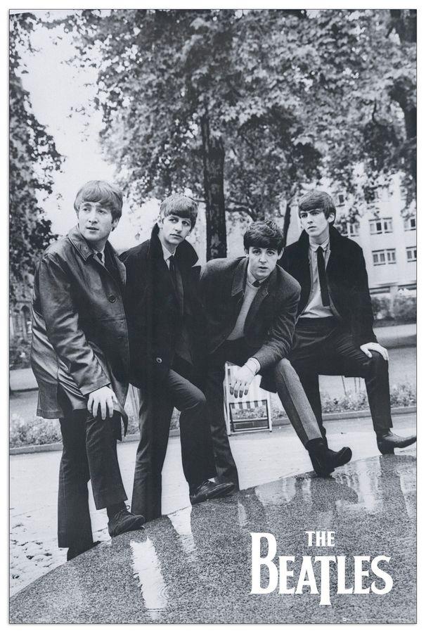 artopweb Null - Beatles Pose Decorative MDF Panel (60x90cm)